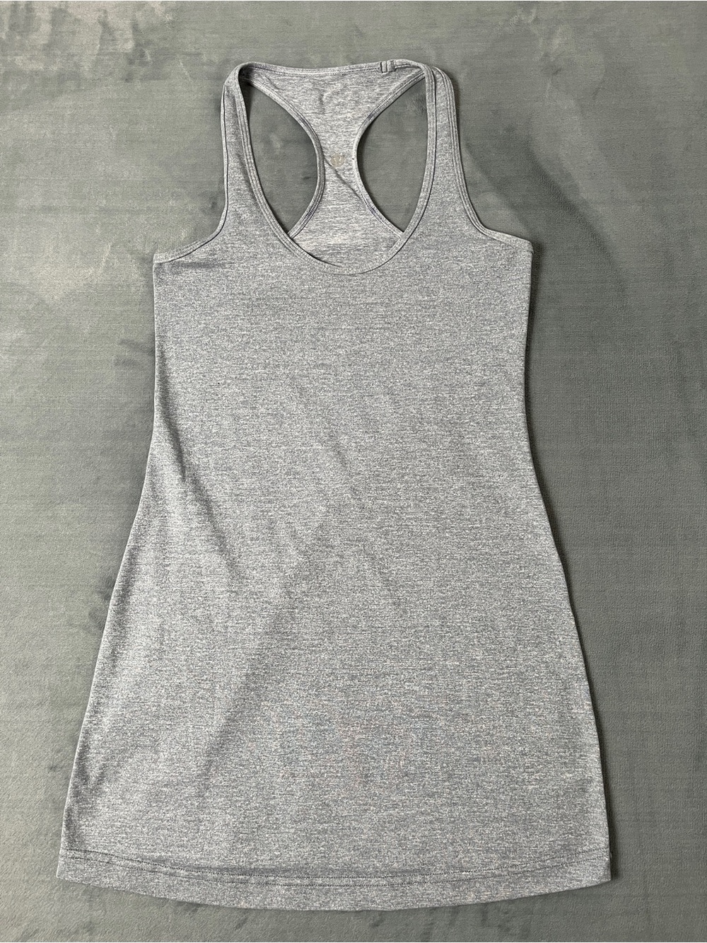 Lululemon Athletica Racerback Tank Top Women’s Silver Gray Fox Business